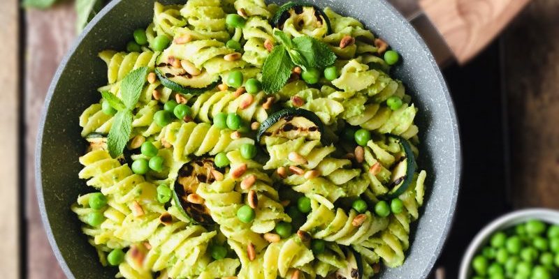 pasta pesto zucchine